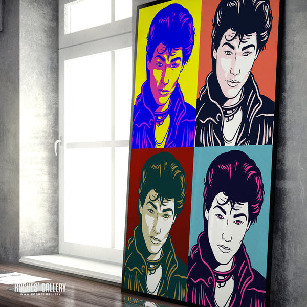 80s Retro Project: Morten Harket of a-ha - A3, A2, A1 or A0 Pop Art Prints