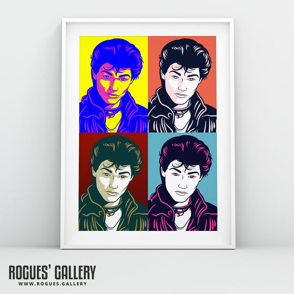80s Retro Project: Morten Harket of a-ha - A3, A2, A1 or A0 Pop Art Prints