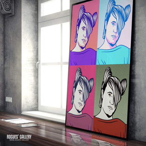 80s Retro Project: Mike Score of A Flock of Seagulls - A3, A2, A1 or A0 Pop Art Prints