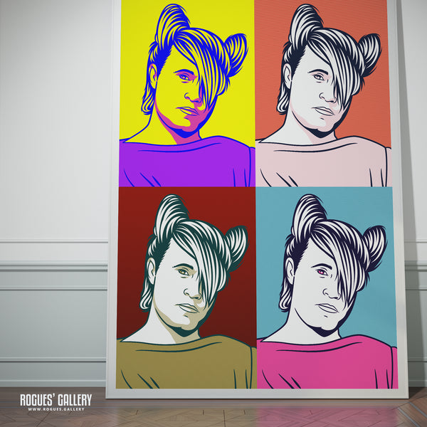 80s Retro Project: Mike Score of A Flock of Seagulls - A3, A2, A1 or A0 Pop Art Prints