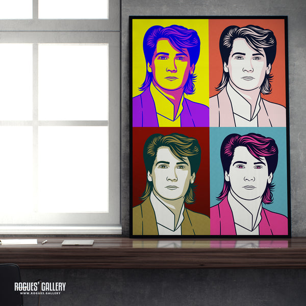 80s Retro Project: Tony Hadley of Spandau Ballet - A3, A2, A1 or A0 Pop Art Prints