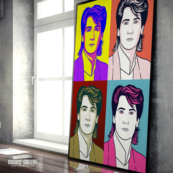 80s Retro Project: Tony Hadley of Spandau Ballet - A3, A2, A1 or A0 Pop Art Prints