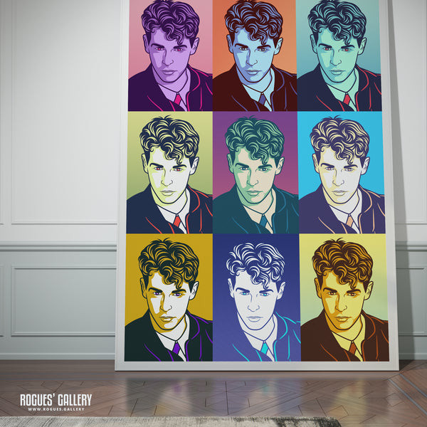 80s Retro Project: Neil Tennant of Pet Shop Boys - A3, A2, A1 or A0 Icon Prints