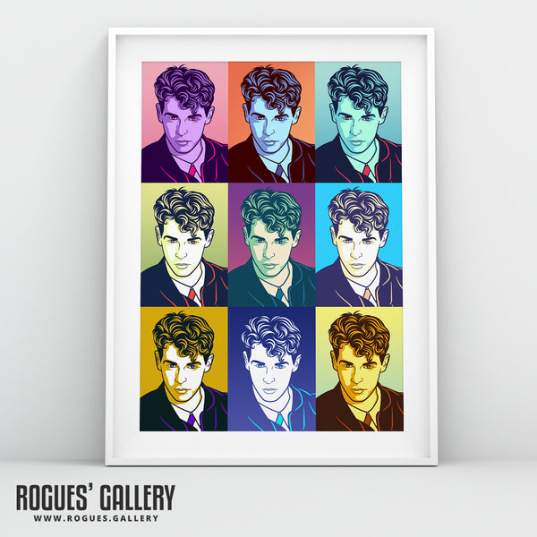80s Retro Project: Neil Tennant of Pet Shop Boys - A3, A2, A1 or A0 Icon Prints