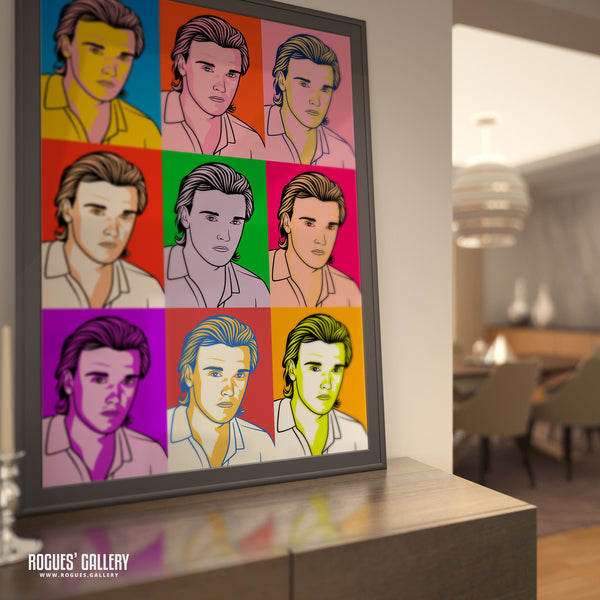 80s Retro Project: Glenn Gregory of Heaven 17 - A3, A2, A1 or A0 Icon Prints