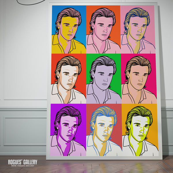 80s Retro Project: Glenn Gregory of Heaven 17 - A3, A2, A1 or A0 Icon Prints