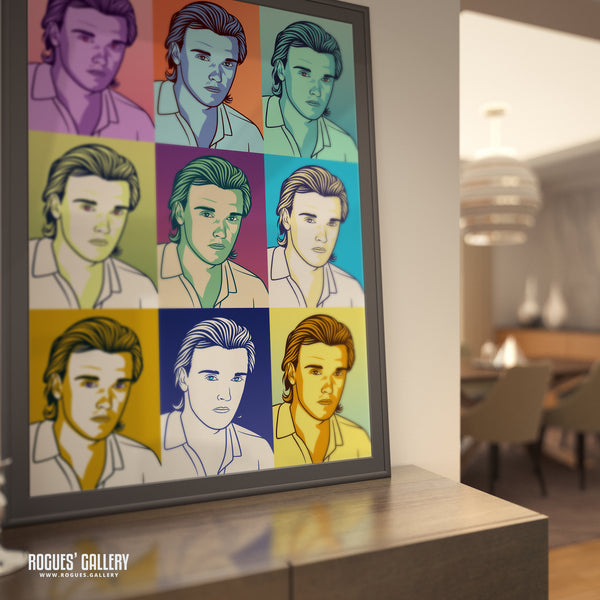 80s Retro Project: Glenn Gregory of Heaven 17 - A3, A2, A1 or A0 Icon Prints