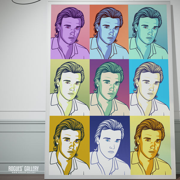 80s Retro Project: Glenn Gregory of Heaven 17 - A3, A2, A1 or A0 Icon Prints