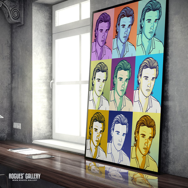 80s Retro Project: Glenn Gregory of Heaven 17 - A3, A2, A1 or A0 Icon Prints