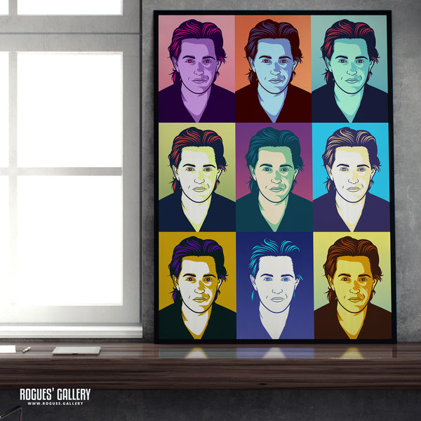 80s Retro Project: Martyn Ware of Heaven 17 - A3, A2, A1 or A0 Icon Prints