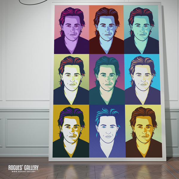 80s Retro Project: Martyn Ware of Heaven 17 - A3, A2, A1 or A0 Icon Prints