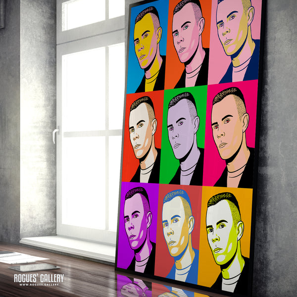 80s Retro Project: Vince Clarke of Erasure - A3, A2, A1 or A0 Icon Prints