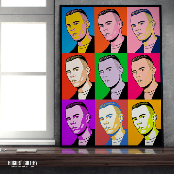 80s Retro Project: Vince Clarke of Erasure - A3, A2, A1 or A0 Icon Prints