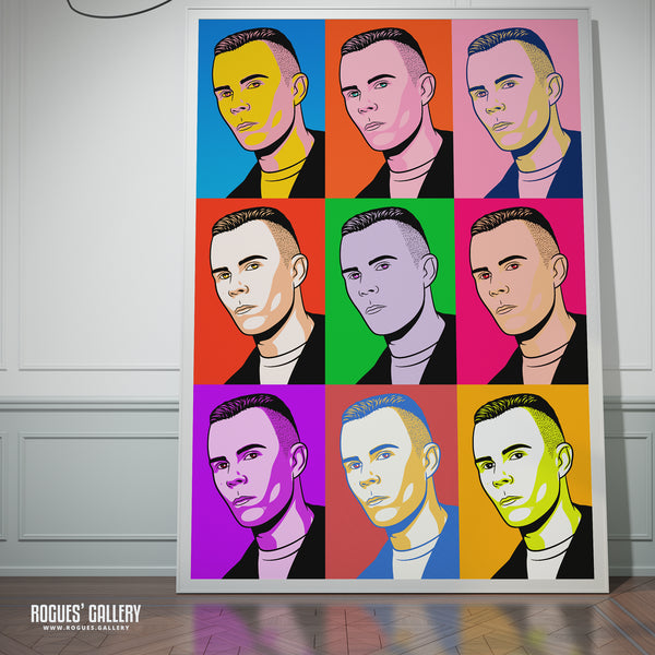 80s Retro Project: Vince Clarke of Erasure - A3, A2, A1 or A0 Icon Prints
