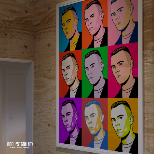 80s Retro Project: Vince Clarke of Erasure - A3, A2, A1 or A0 Icon Prints