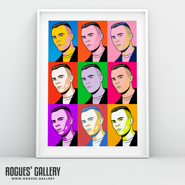 80s Retro Project: Vince Clarke of Erasure - A3, A2, A1 or A0 Icon Prints