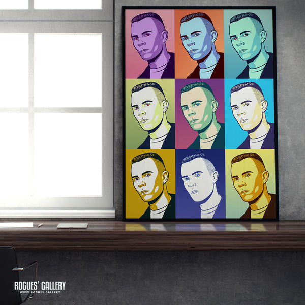 80s Retro Project: Vince Clarke of Erasure - A3, A2, A1 or A0 Icon Prints