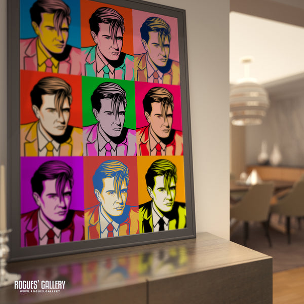 80s Retro Project: Martin Fry of ABC - A3, A2, A1 or A0 Pop Art Prints