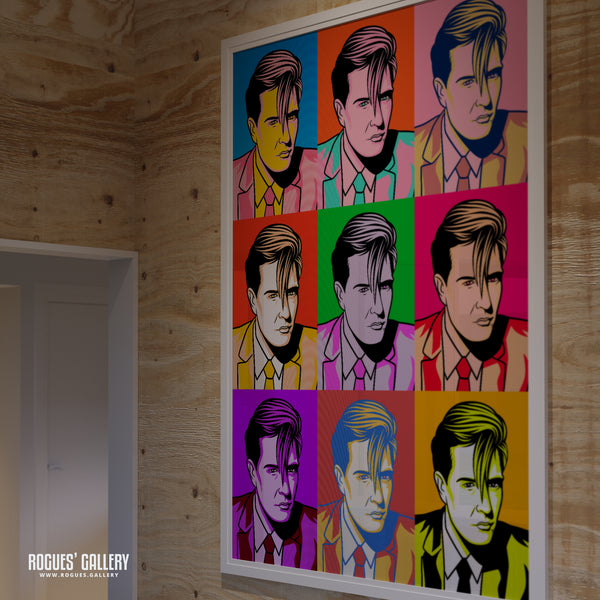 80s Retro Project: Martin Fry of ABC - A3, A2, A1 or A0 Pop Art Prints