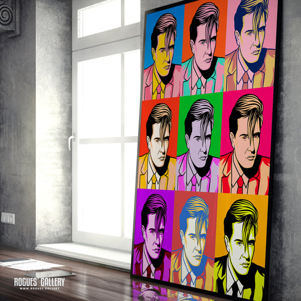 80s Retro Project: Martin Fry of ABC - A3, A2, A1 or A0 Pop Art Prints