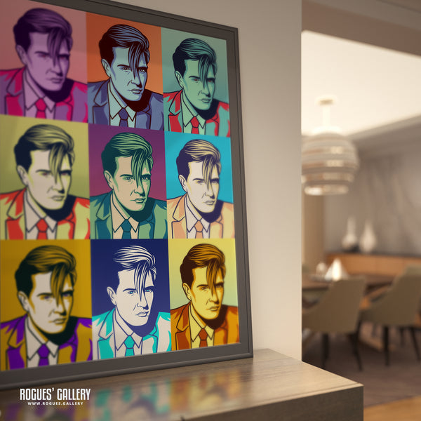 80s Retro Project: Martin Fry of ABC - A3, A2, A1 or A0 Pop Art Prints