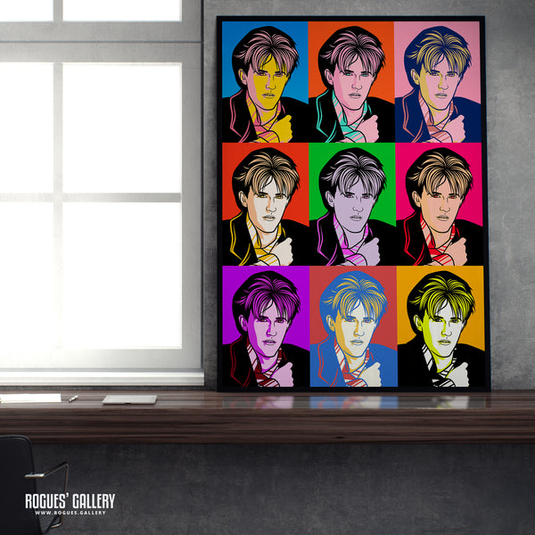 80s Retro Project: Howard Jones - A3, A2, A1 or A0 Pop Art Prints