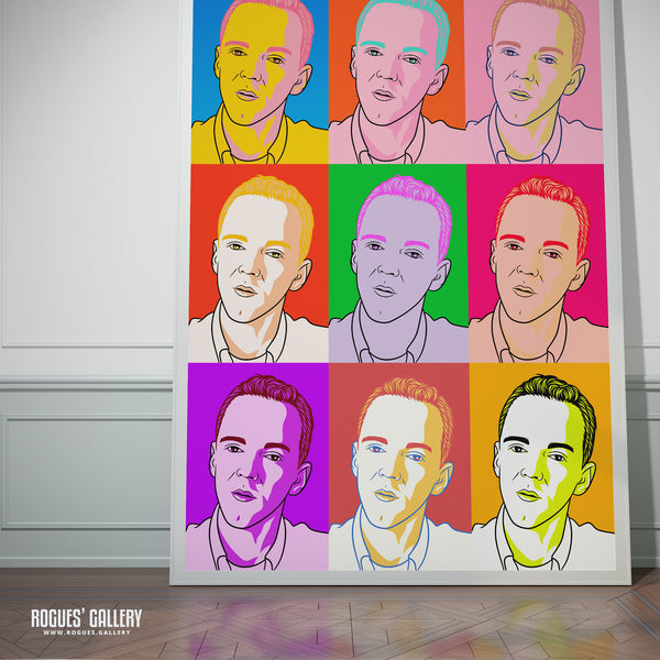 80s Retro Project: Jimmy Somerville - A3, A2, A1 or A0 Pop Art Prints
