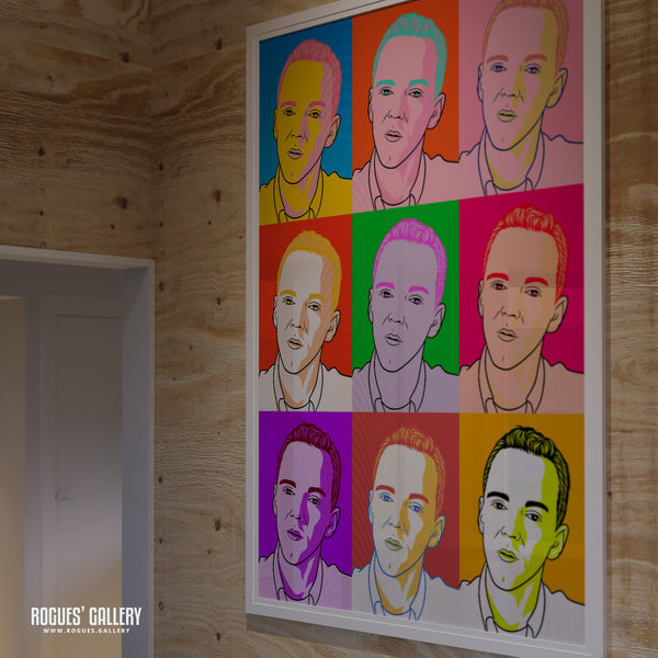 80s Retro Project: Jimmy Somerville - A3, A2, A1 or A0 Pop Art Prints