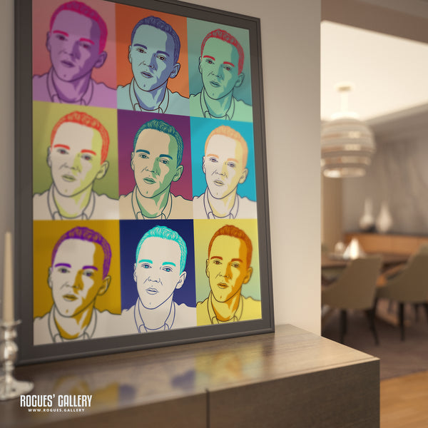 80s Retro Project: Jimmy Somerville - A3, A2, A1 or A0 Pop Art Prints
