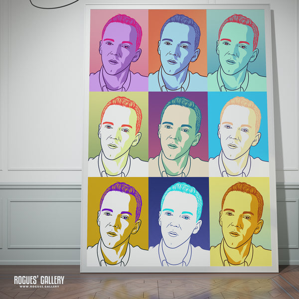 80s Retro Project: Jimmy Somerville - A3, A2, A1 or A0 Pop Art Prints