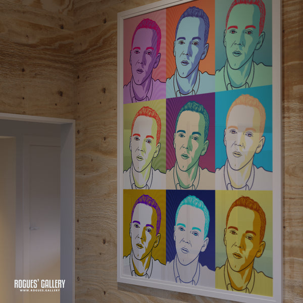 80s Retro Project: Jimmy Somerville - A3, A2, A1 or A0 Pop Art Prints
