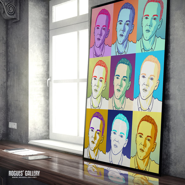 80s Retro Project: Jimmy Somerville - A3, A2, A1 or A0 Pop Art Prints