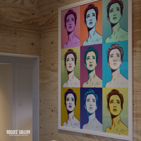 80s Retro Project: Claudia Brucken of Propaganda - A3, A2, A1 or A0 Pop Art Prints