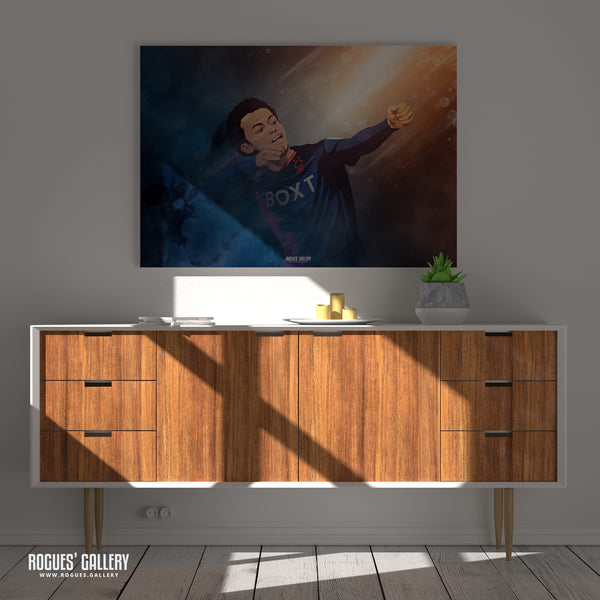 Brennan Johnson - Archer - Nottingham Forest - A0, A1, A2 or A3 Prints