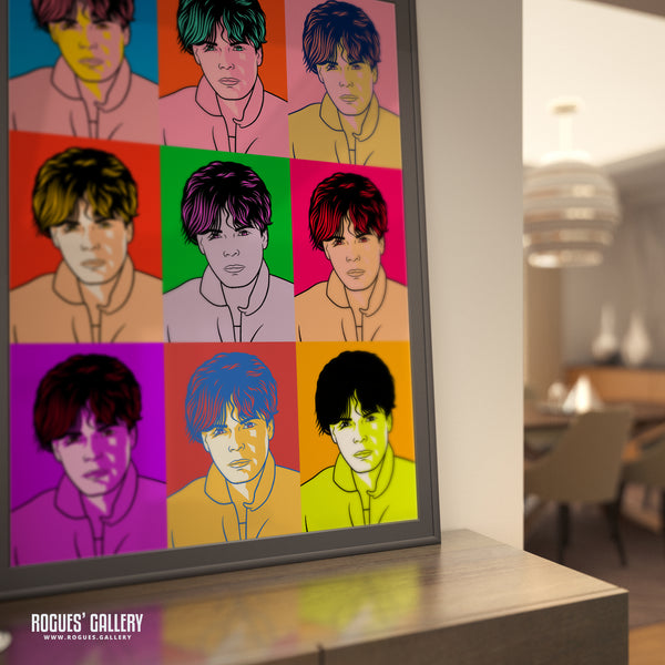 80s Retro Project: Marian Gold of Alphaville - A3, A2, A1 or A0 Pop Art Prints