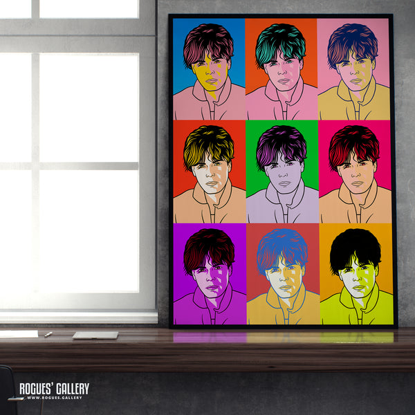 80s Retro Project: Marian Gold of Alphaville - A3, A2, A1 or A0 Pop Art Prints