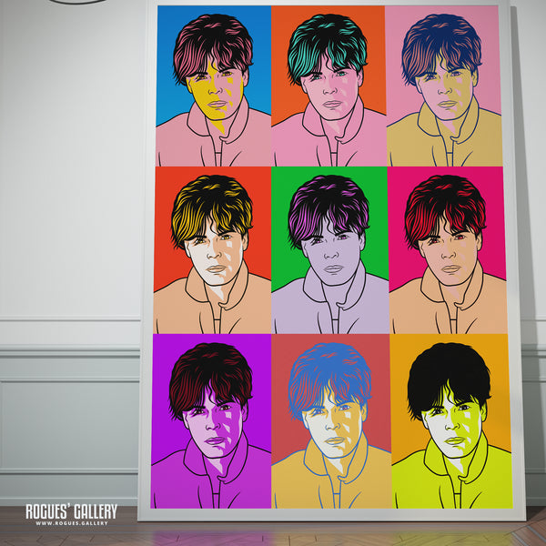 80s Retro Project: Marian Gold of Alphaville - A3, A2, A1 or A0 Pop Art Prints