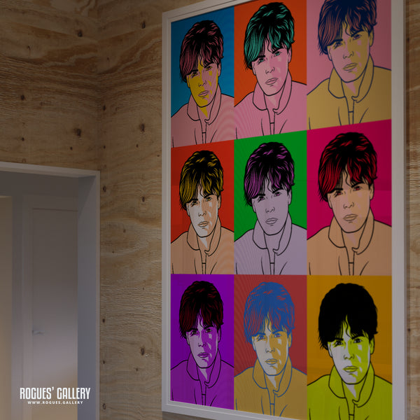 80s Retro Project: Marian Gold of Alphaville - A3, A2, A1 or A0 Pop Art Prints