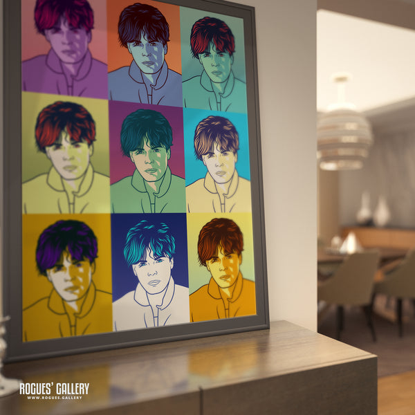 80s Retro Project: Marian Gold of Alphaville - A3, A2, A1 or A0 Pop Art Prints