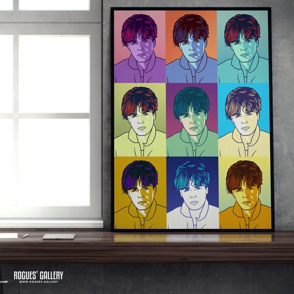 80s Retro Project: Marian Gold of Alphaville - A3, A2, A1 or A0 Pop Art Prints