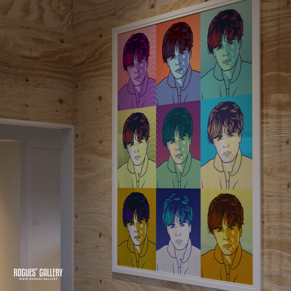 80s Retro Project: Marian Gold of Alphaville - A3, A2, A1 or A0 Pop Art Prints