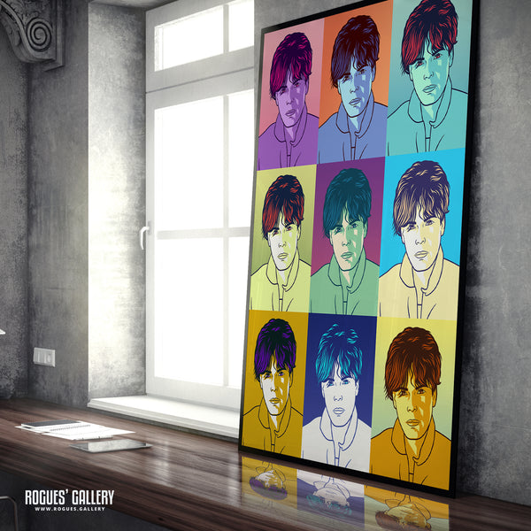80s Retro Project: Marian Gold of Alphaville - A3, A2, A1 or A0 Pop Art Prints