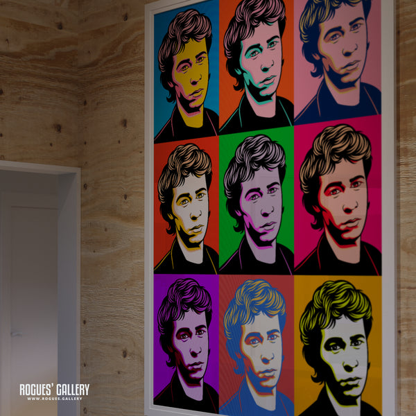 80s Retro Project: Matt Johnson of The The - A3, A2, A1 or A0 Pop Art Prints