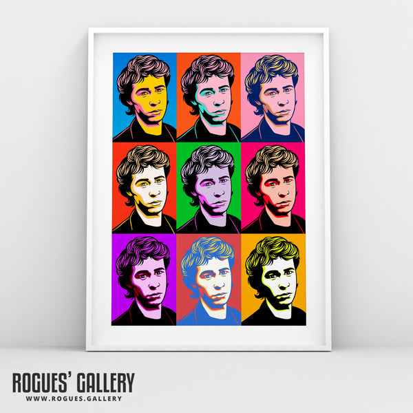 80s Retro Project: Matt Johnson of The The - A3, A2, A1 or A0 Pop Art Prints