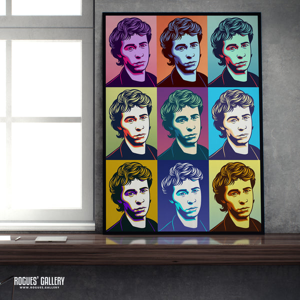 80s Retro Project: Matt Johnson of The The - A3, A2, A1 or A0 Pop Art Prints