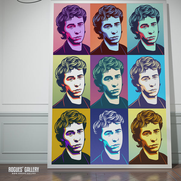 80s Retro Project: Matt Johnson of The The - A3, A2, A1 or A0 Pop Art Prints