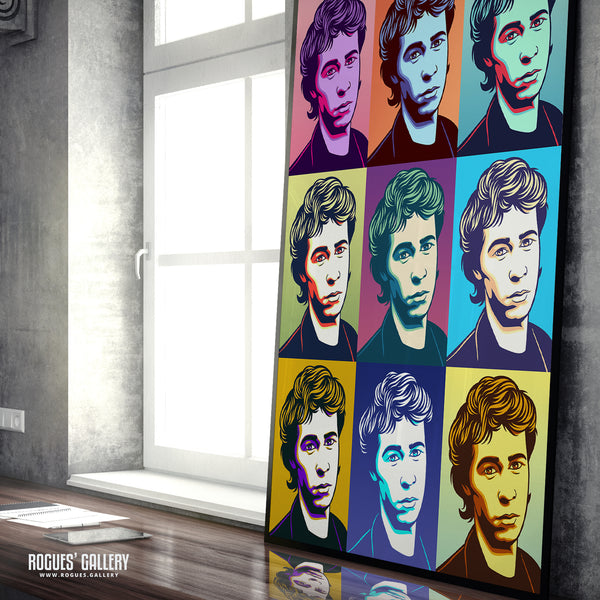 80s Retro Project: Matt Johnson of The The - A3, A2, A1 or A0 Pop Art Prints