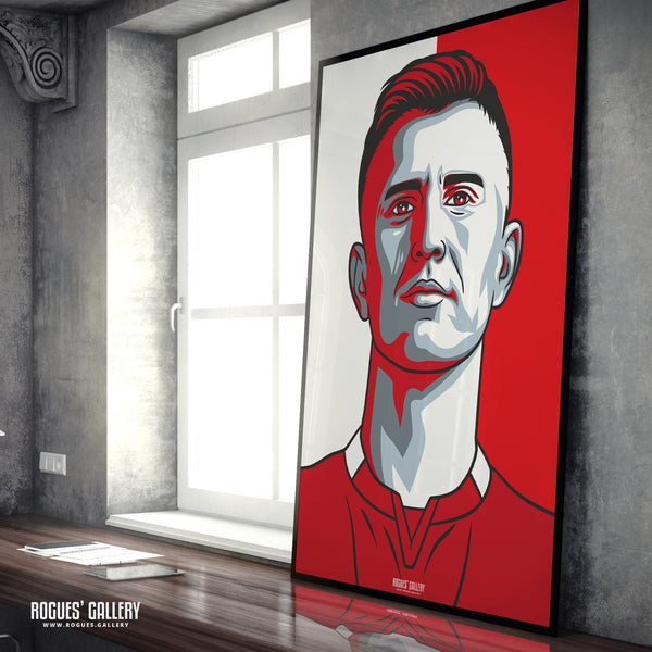 Sam Surridge - Nottingham Forest - Signed A3 #GetBehindTheLads Icon Prints