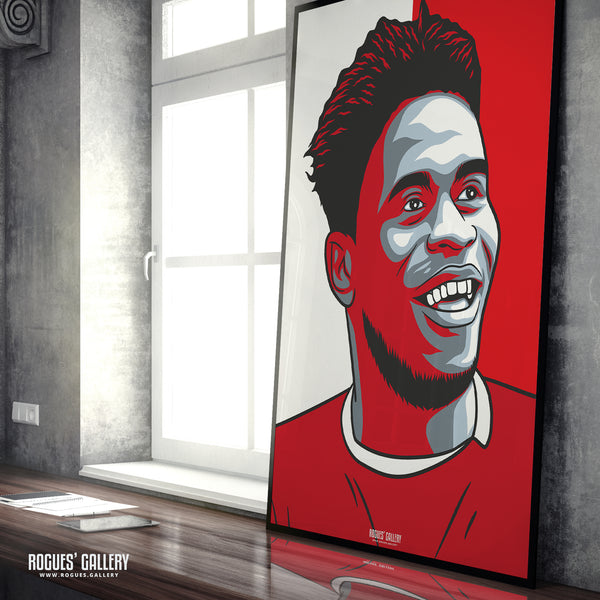 Brice Samba - Nottingham Forest - Signed A3 #GetBehindTheLads Icon Prints