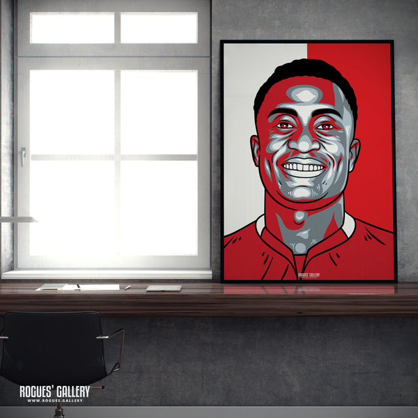 Richie Laryea - Nottingham Forest - Signed A3 #GetBehindTheLads Icon Prints